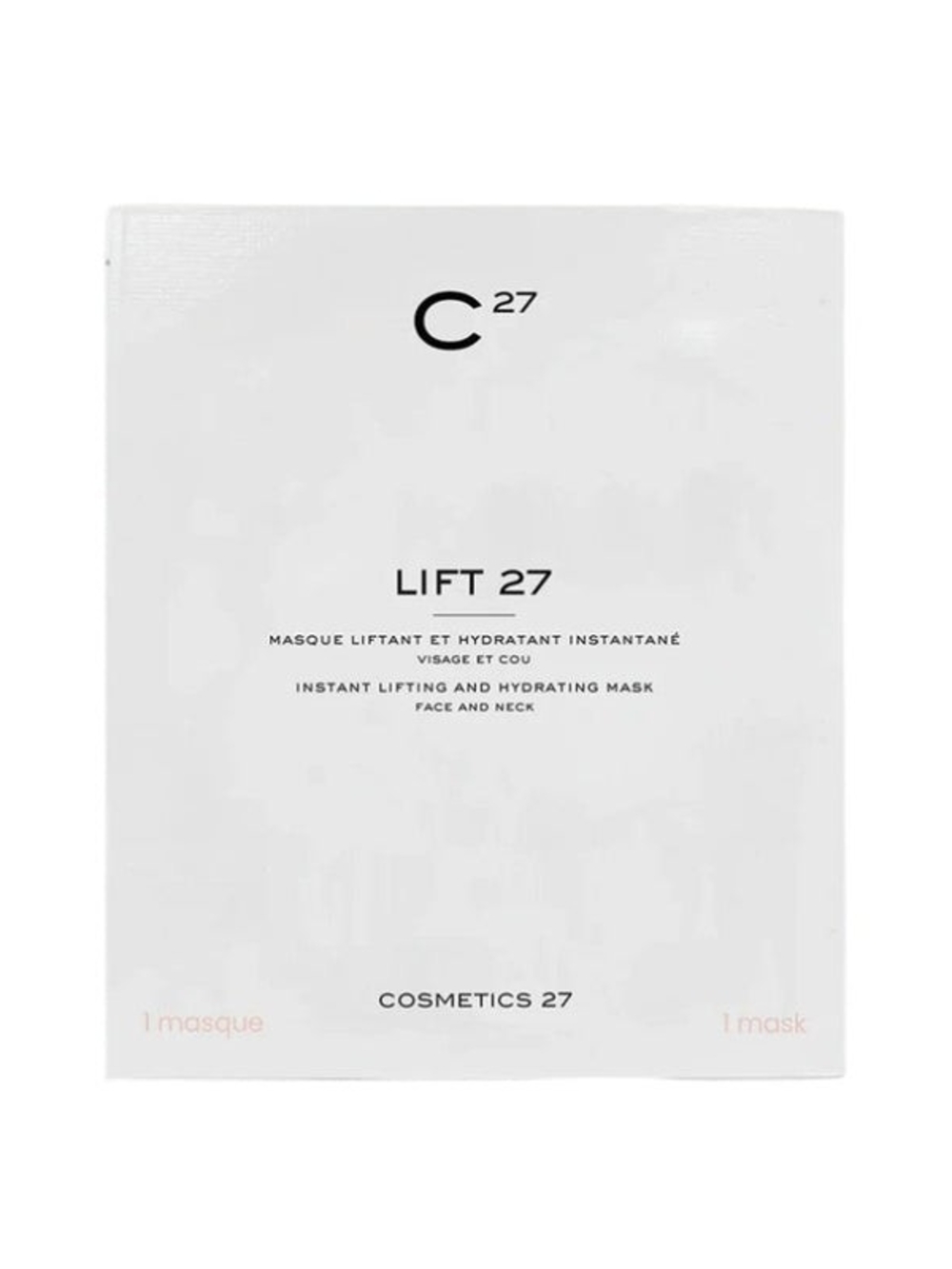 Lift 27 Instant Lifting & Hydrating Mask - 1 Mask